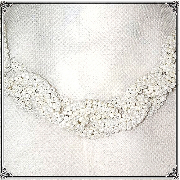 Talbots Beaded Chunky Chain Necklace - Picture 2 of 4